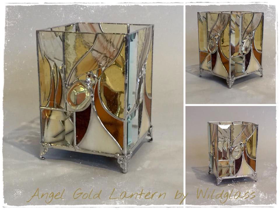 Angel Gold Lantern