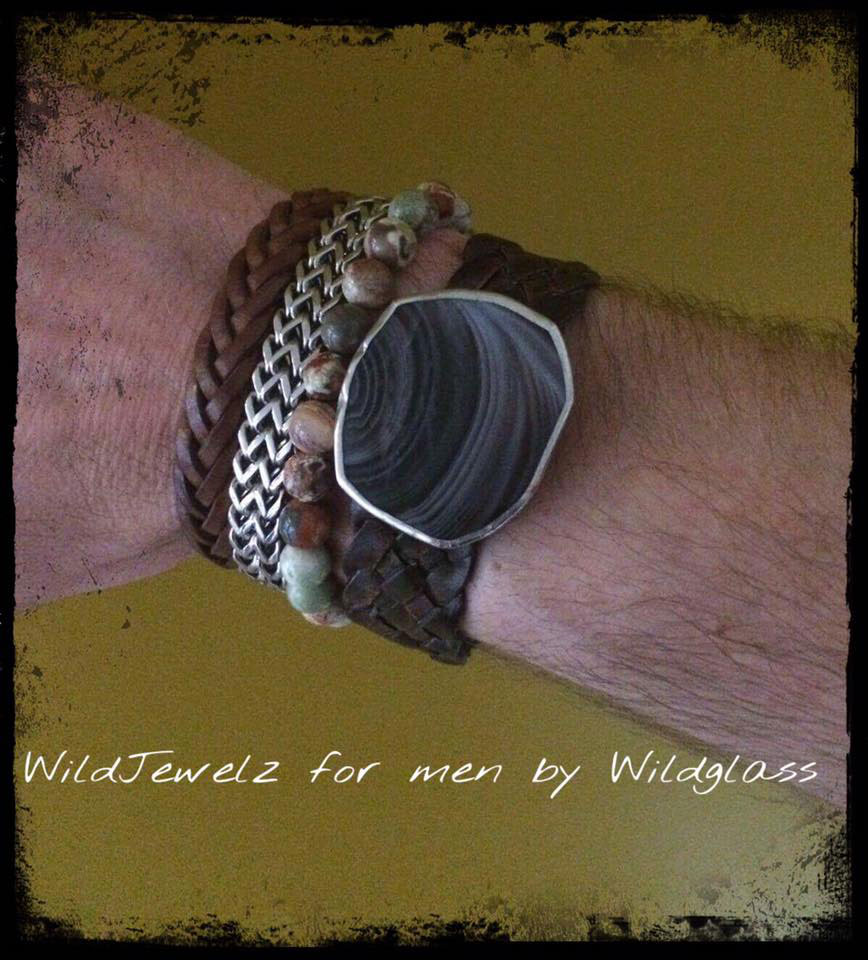 Heren armband by Wildglass