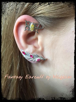 Earcuff nature forms by Wildglass